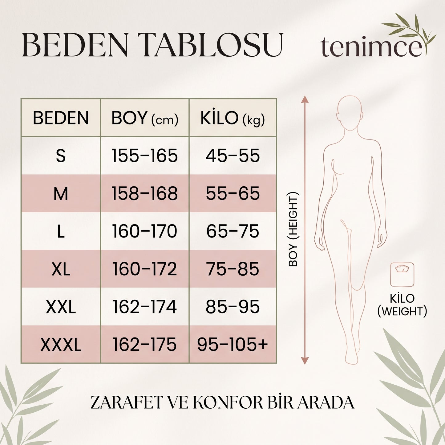 Yüksek Bel Antibakteriyel Doğal Bambu Külot