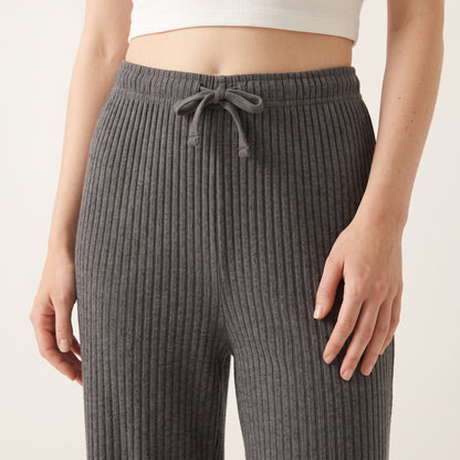 Kadın Tek Beden (S-XXL) Fitilli Raporlu Eşofman, Gündelik Pijama